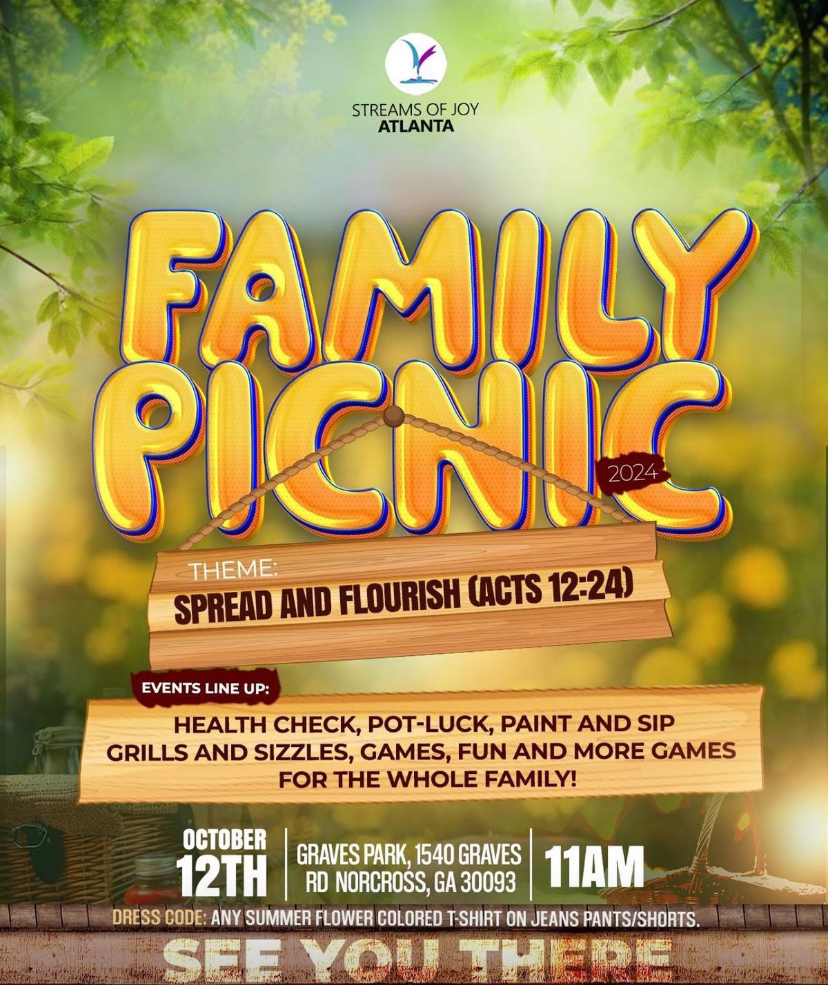 FAMILY PICNIC \ud83e\uddfa 