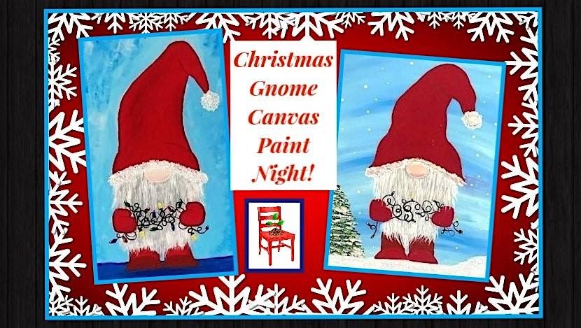 Christmas Gnome Canvas Class