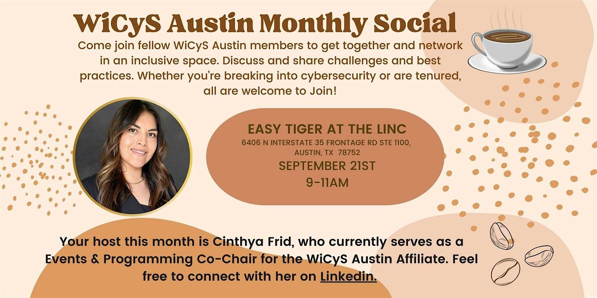 WiCyS Austin September Social