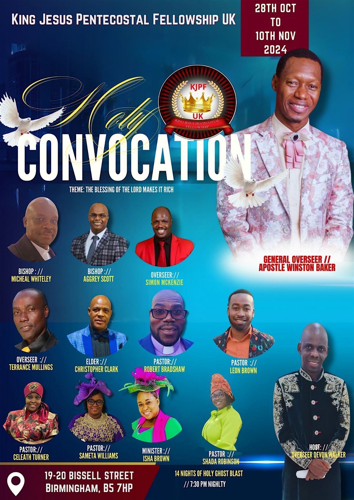 King Jesus Pentecostal Fellowship UK: Holy Convocation 2024