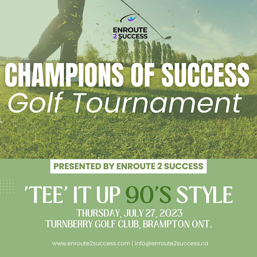 Champions of Success Golf Tournament 2023, Turnberry Golf Club, Brampton, 27 July 2023