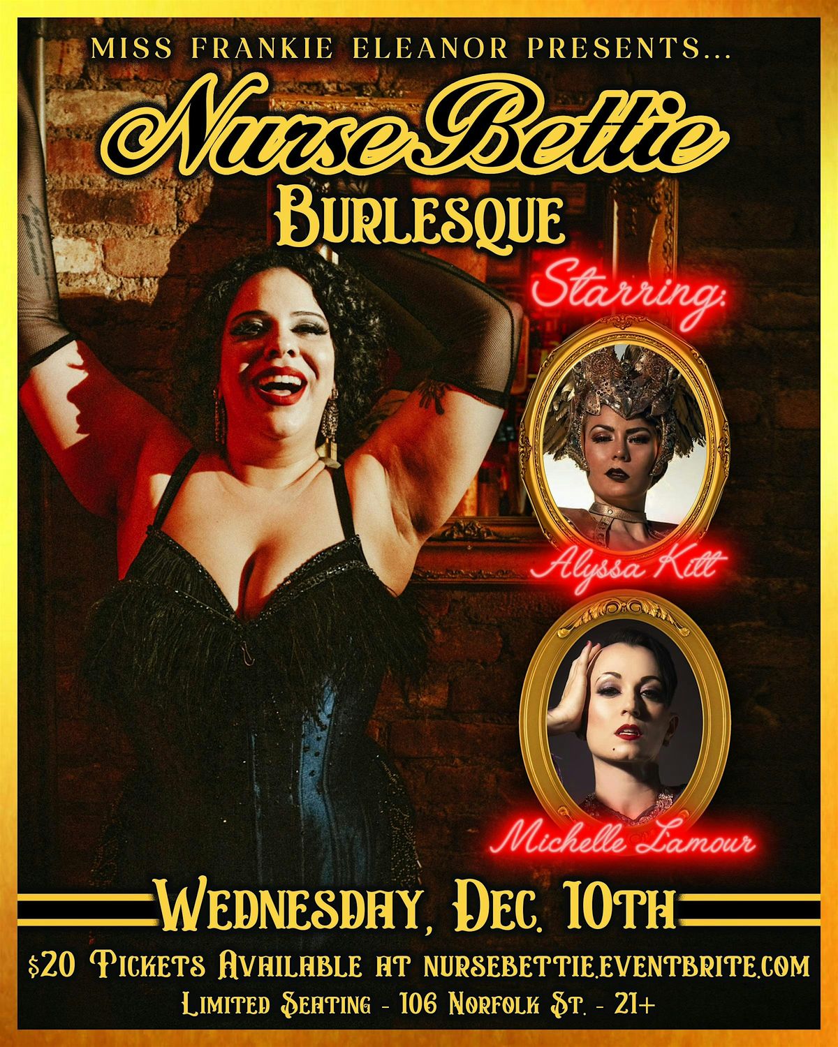 Nurse Bettie Burlesque Show