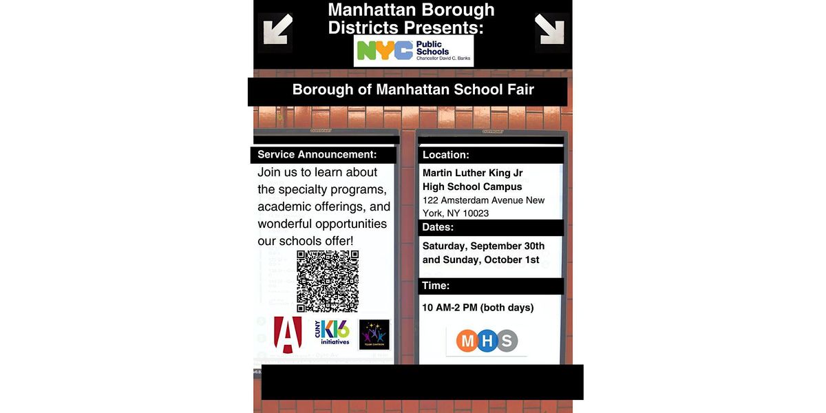 NYCPS Manhattan High School Fair