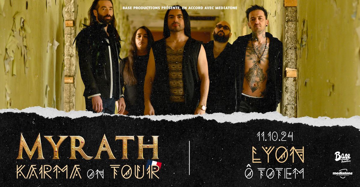 MYRATH + DISCONNECTED en concert \u00e0 \u00d4 TOTEM LIVE