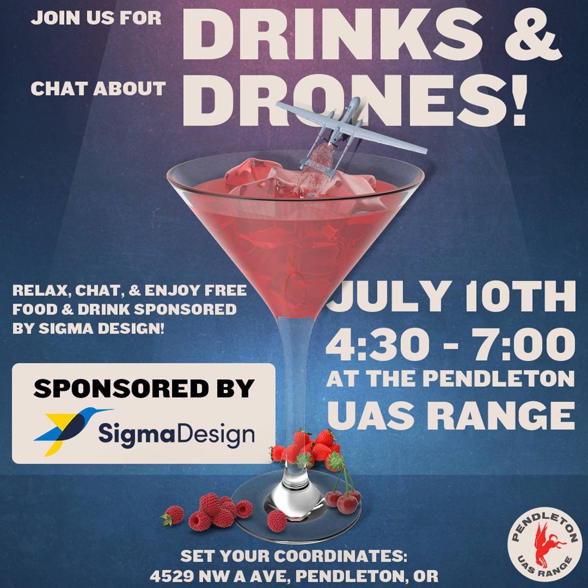 Drinks and Drones