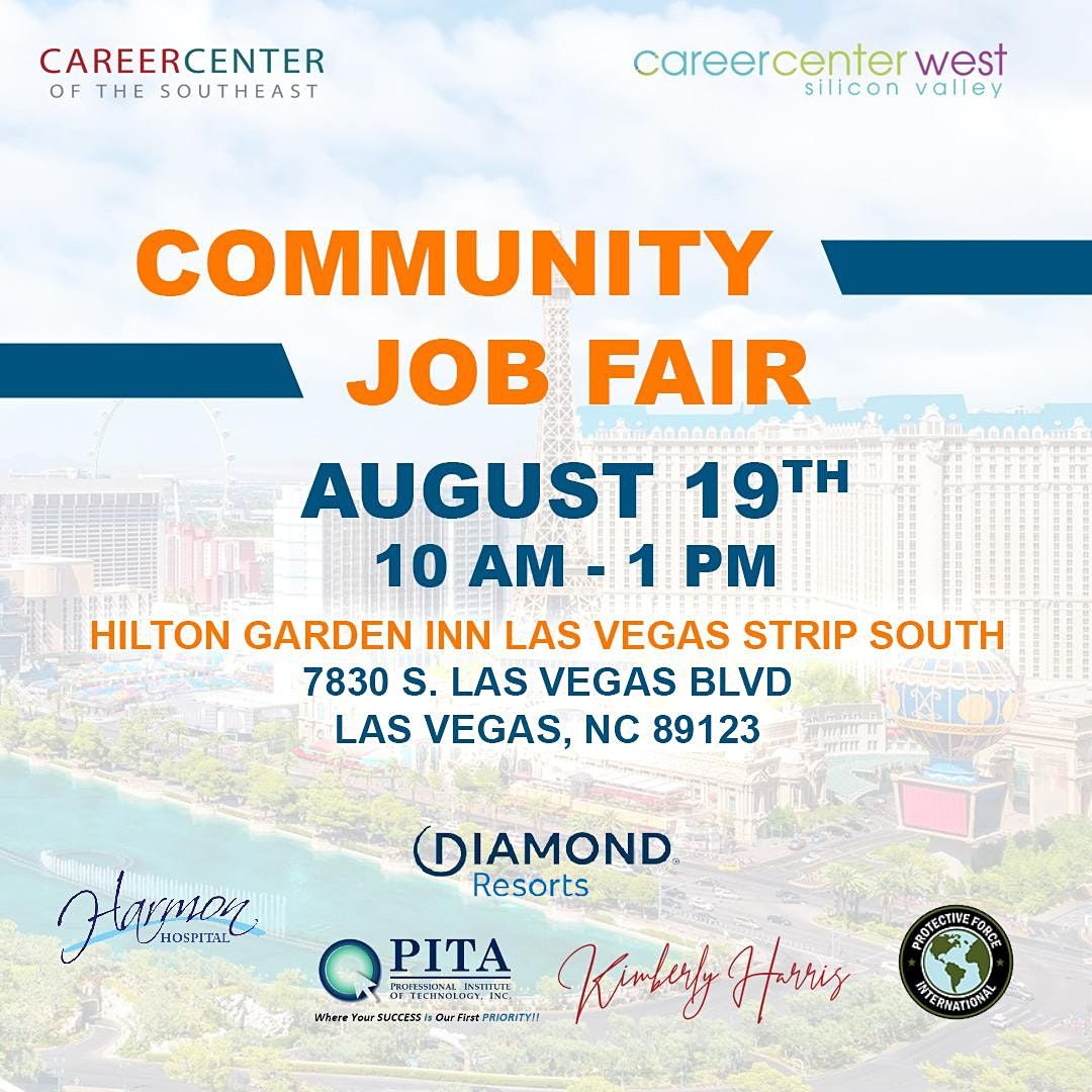 Free Job Fair and Community Day.  Las Vegas!