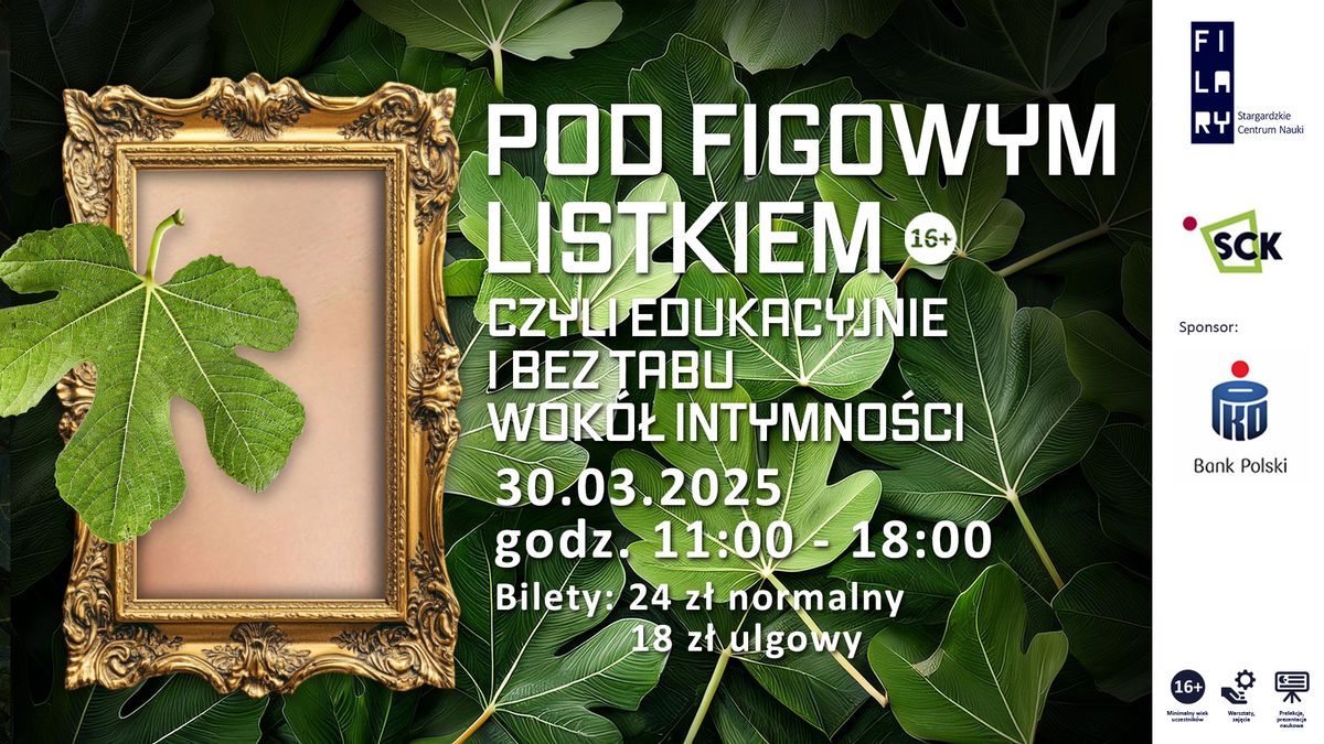 Pod Figowym Listkiem II - czyli edukacyjnie i bez tabu wok\u00f3\u0142 intymno\u015bci