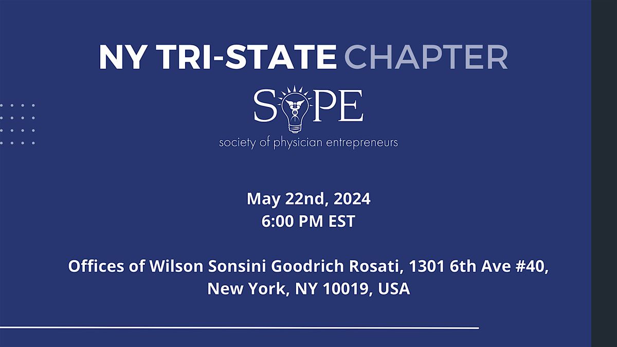 Spring Meeting of the SoPE NY TriState Chapter