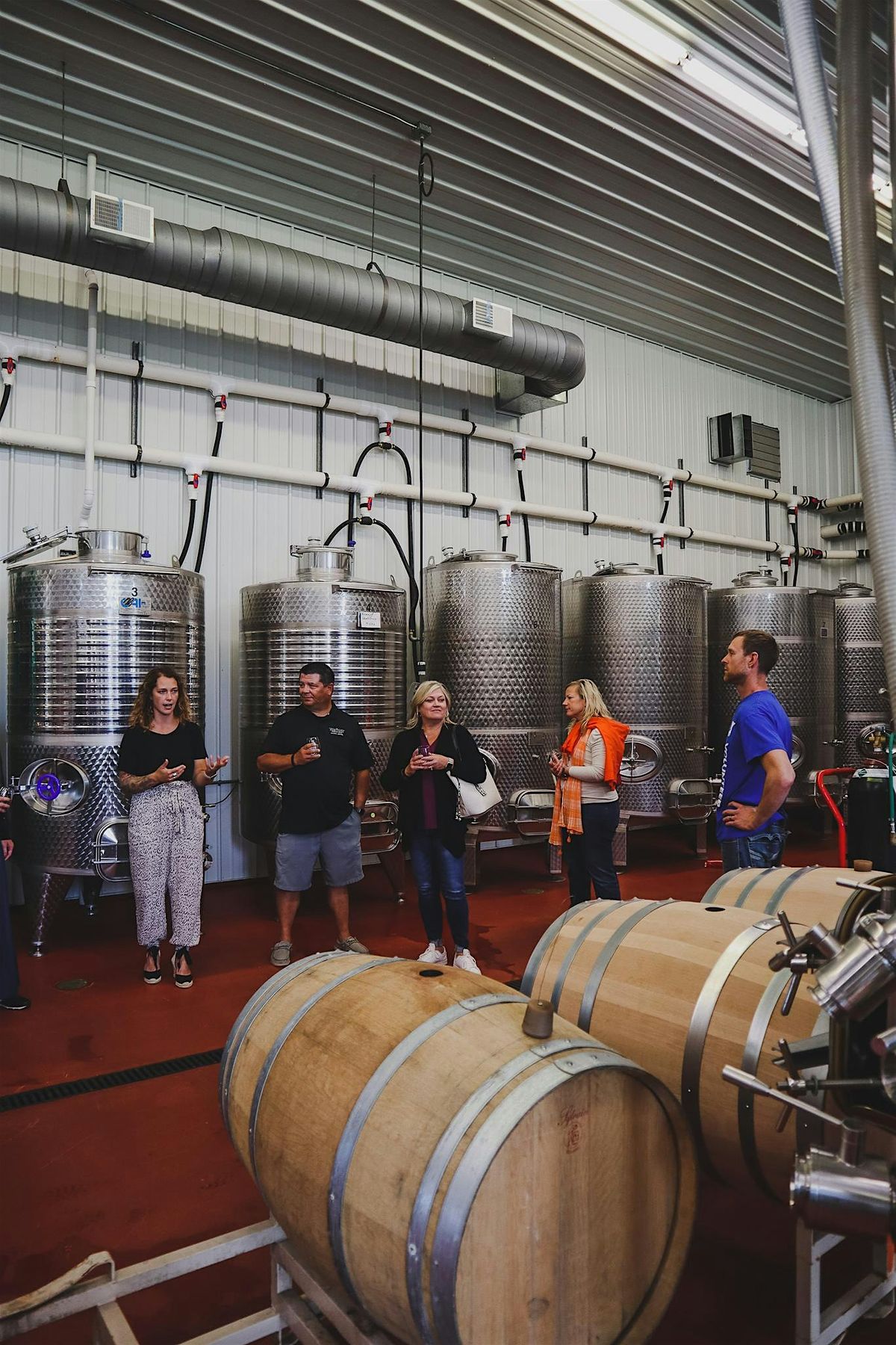 Winery Production Tour