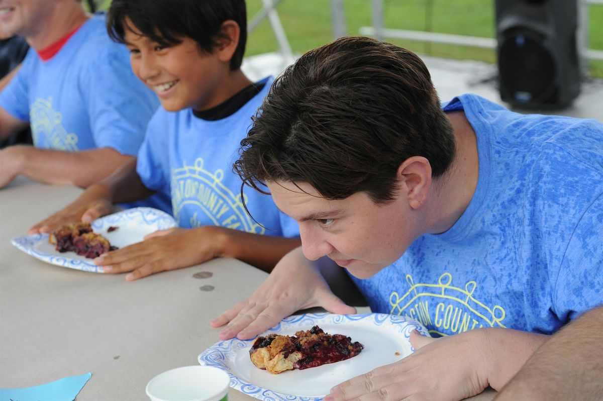 2024  Arlington County Fair Pie Eating Championship