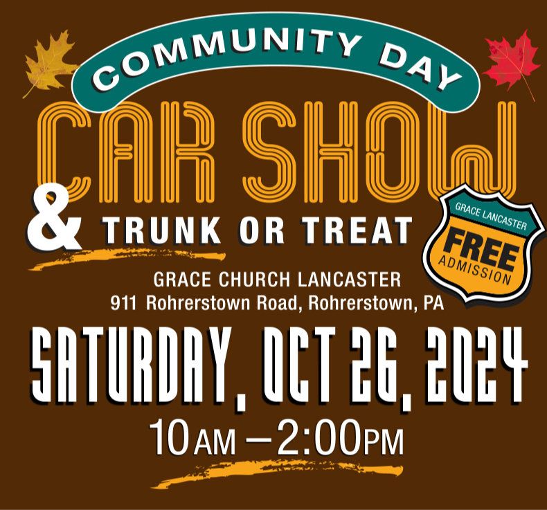 Community Day Car Show & Trunk or Treat