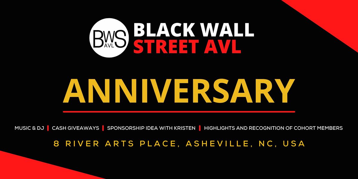 BWS AVL ANNIVERSARY, Black Wall Street AVL New Building, Asheville, 5