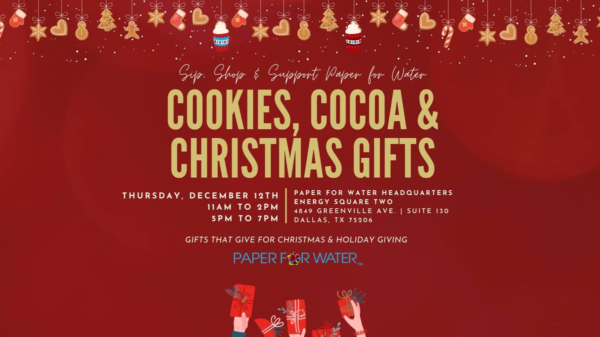 Cookies, Cocoa & Christmas Gifts 2024