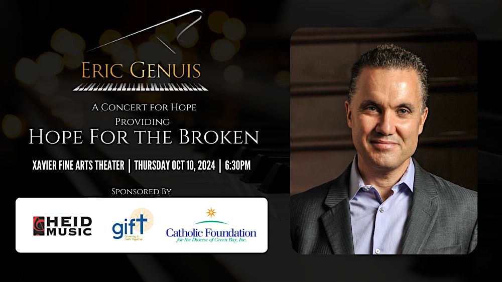 Hope for the Broken - Inspirational Speaker & Concert Pianist Eric Genius