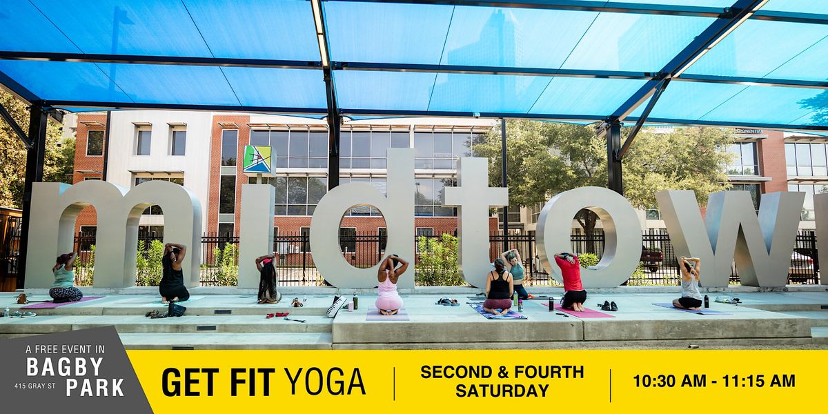 Get Fit in Midtown Yoga Class- Bagby Park