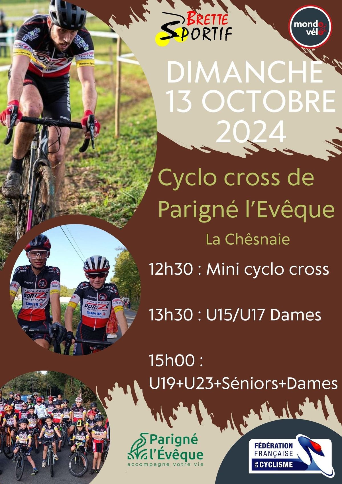 Cyclo cross de Parign\u00e9e l'Ev\u00eaque