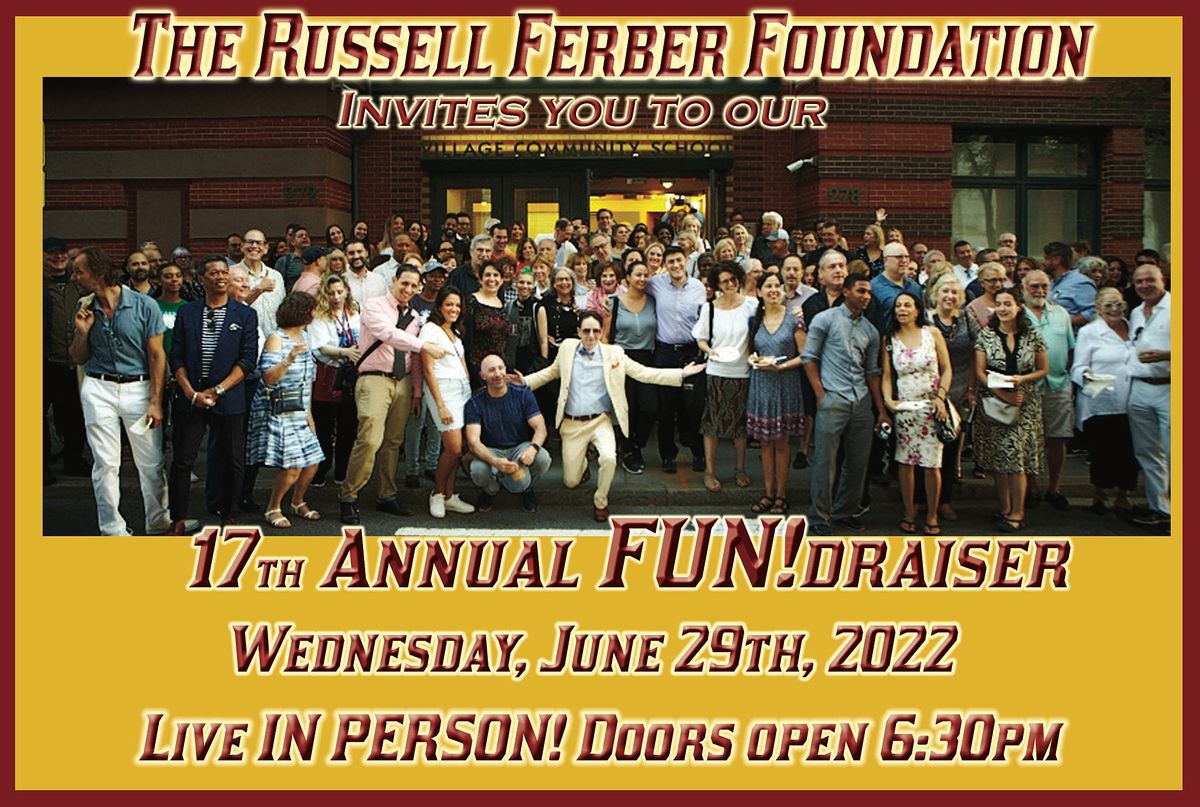 17th Annual Russell Ferber Foundation Comedy FUN!draiser!