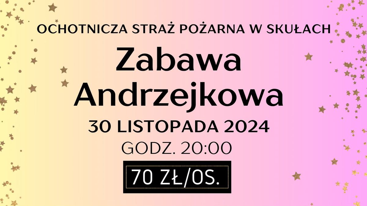 Zabawa Andrzejkowa 30.11.2024 w OSP Sku\u0142y