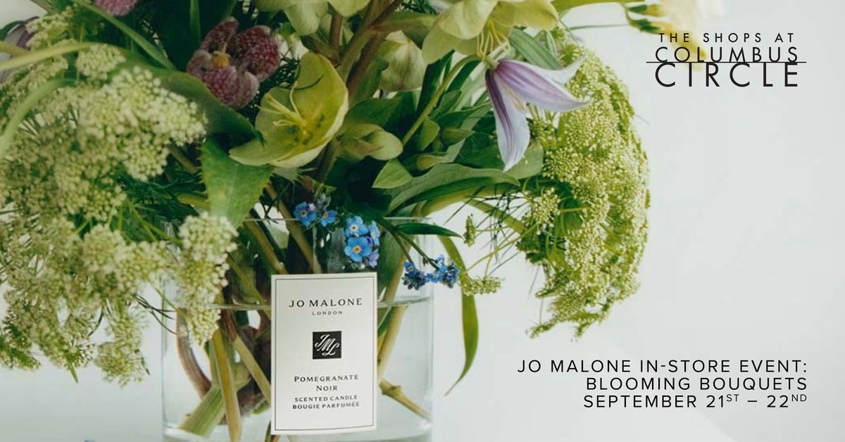 Blooming Bouquets with Jo Malone