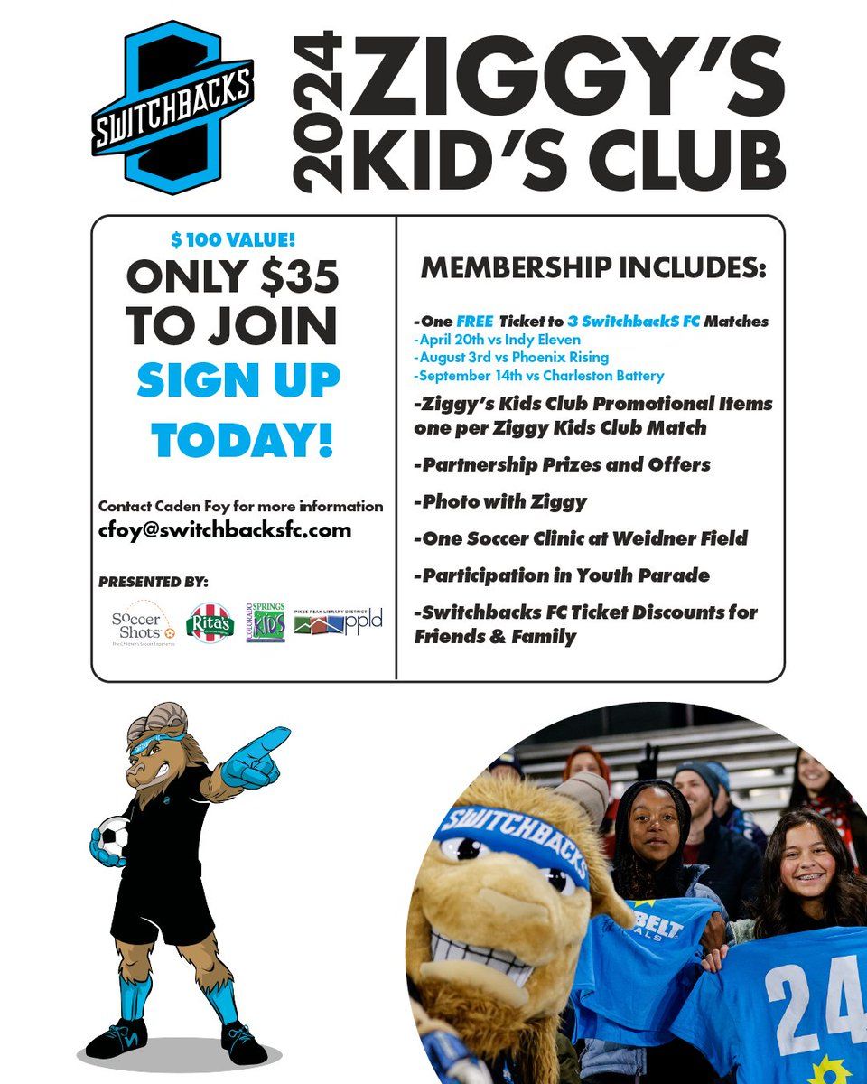 2024 Ziggy Kids Club Membership