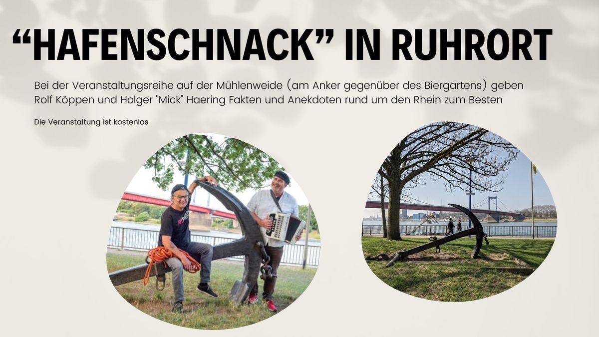 \u201cHafenschnack\u201d in Ruhrort