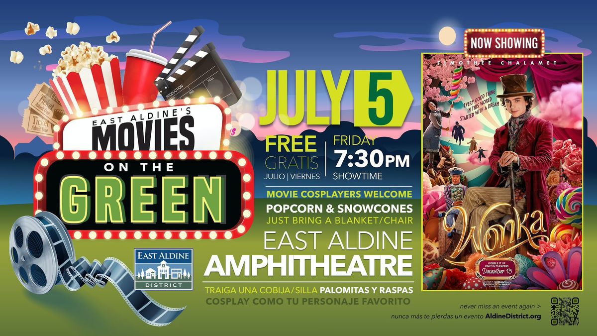 East Aldine's Movies on the Green: Wonka 