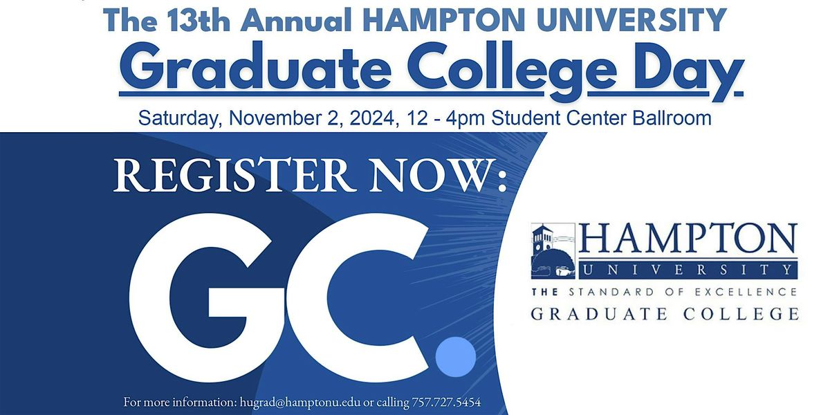 13th Annual Graduate College Day