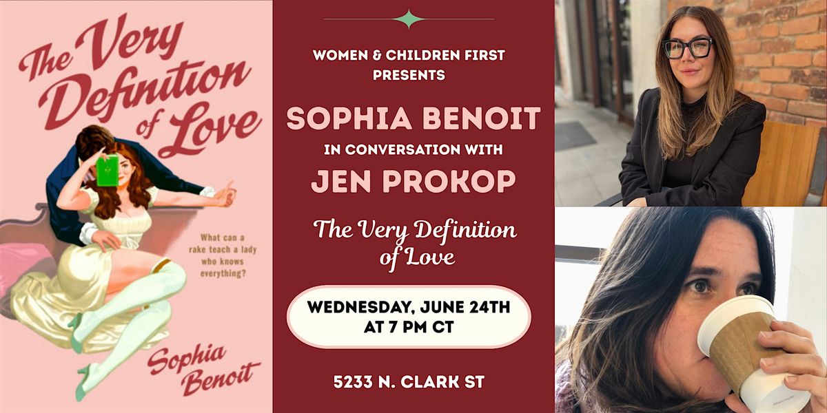 Book Event: The Very Definition of Love by Sophia Benoit