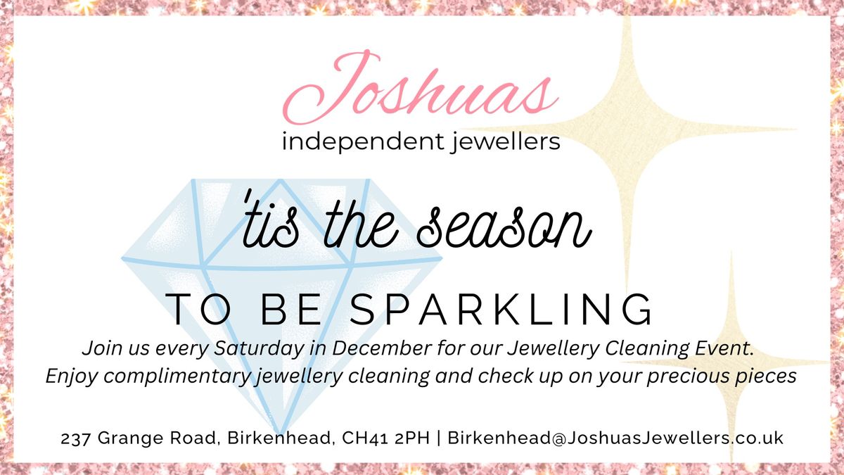 Jewellery Cleaning Event at Joshuas independent jewellers