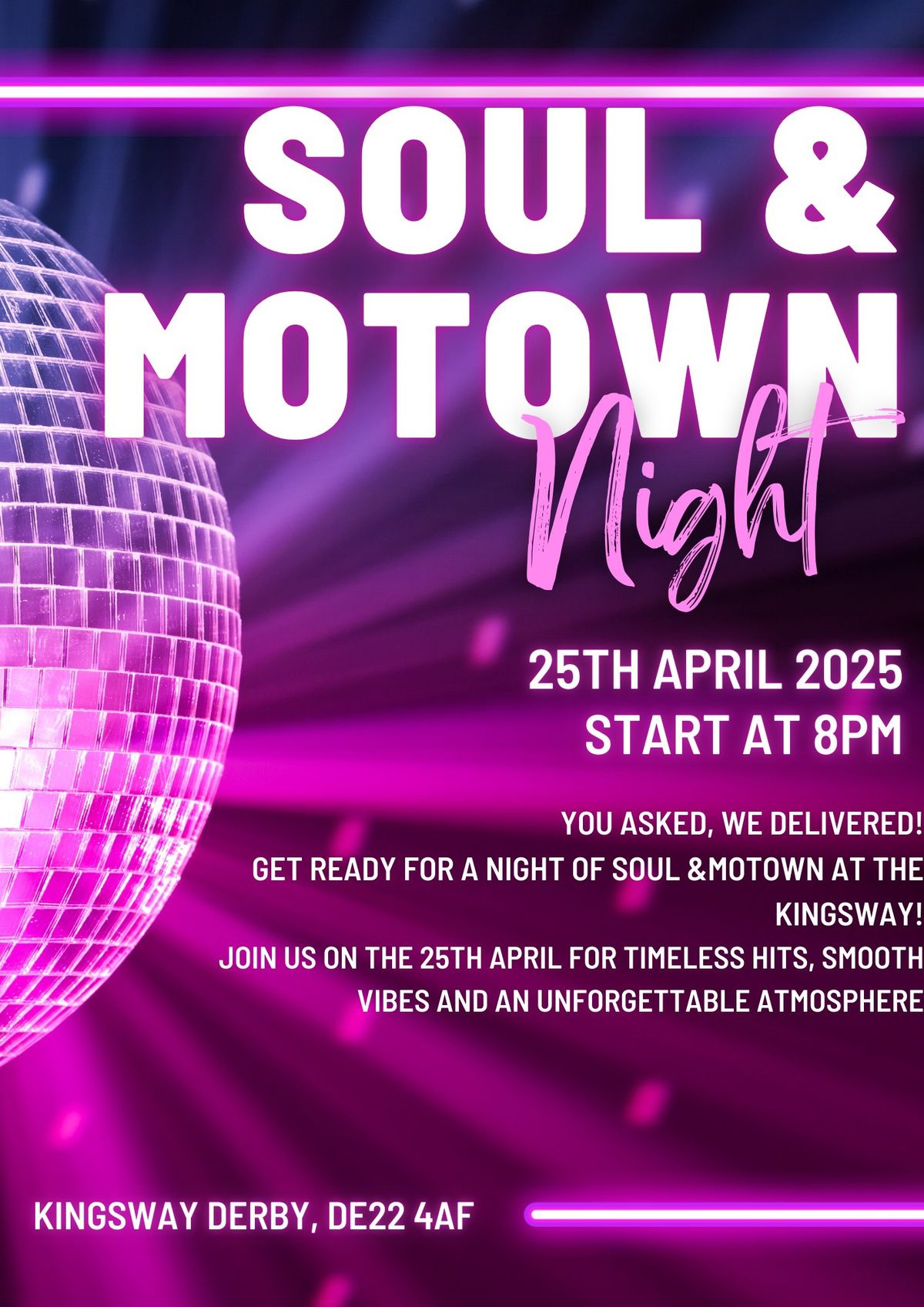 Soul & Motown Night