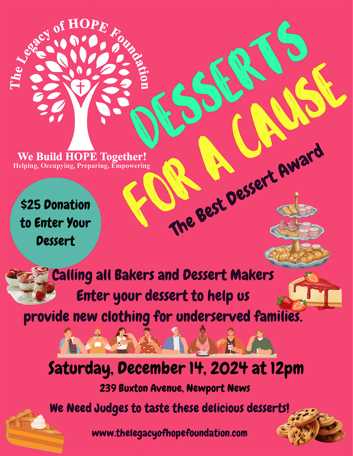 Desserts for a Cause