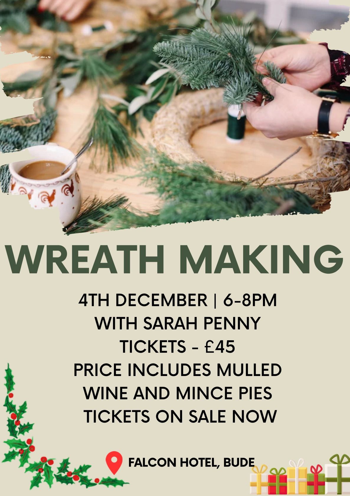 Wreath Making with Sarah Penny 