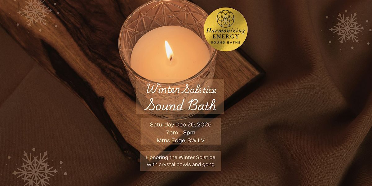Winter Solstice Sound Bath