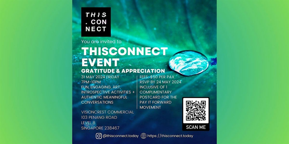 ThisConnect Event: Gratitude & Appreciation