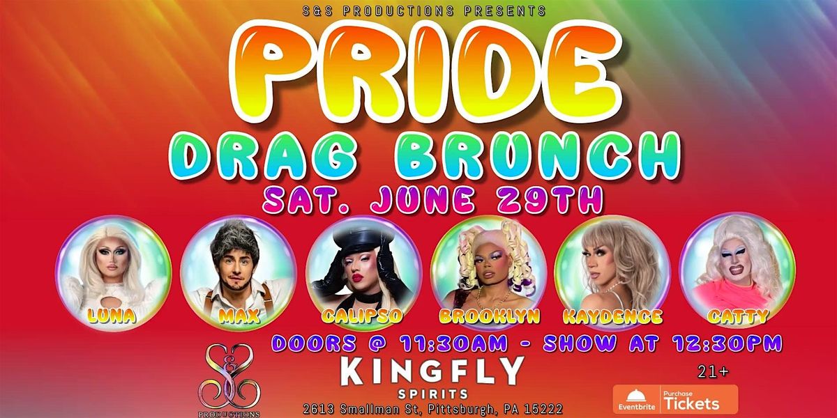 Pride Drag Brunch at Kingfly Spirits!