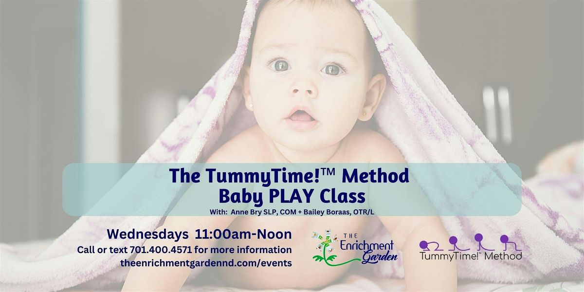 The TummyTime!\u2122 Method Baby PLAY Class