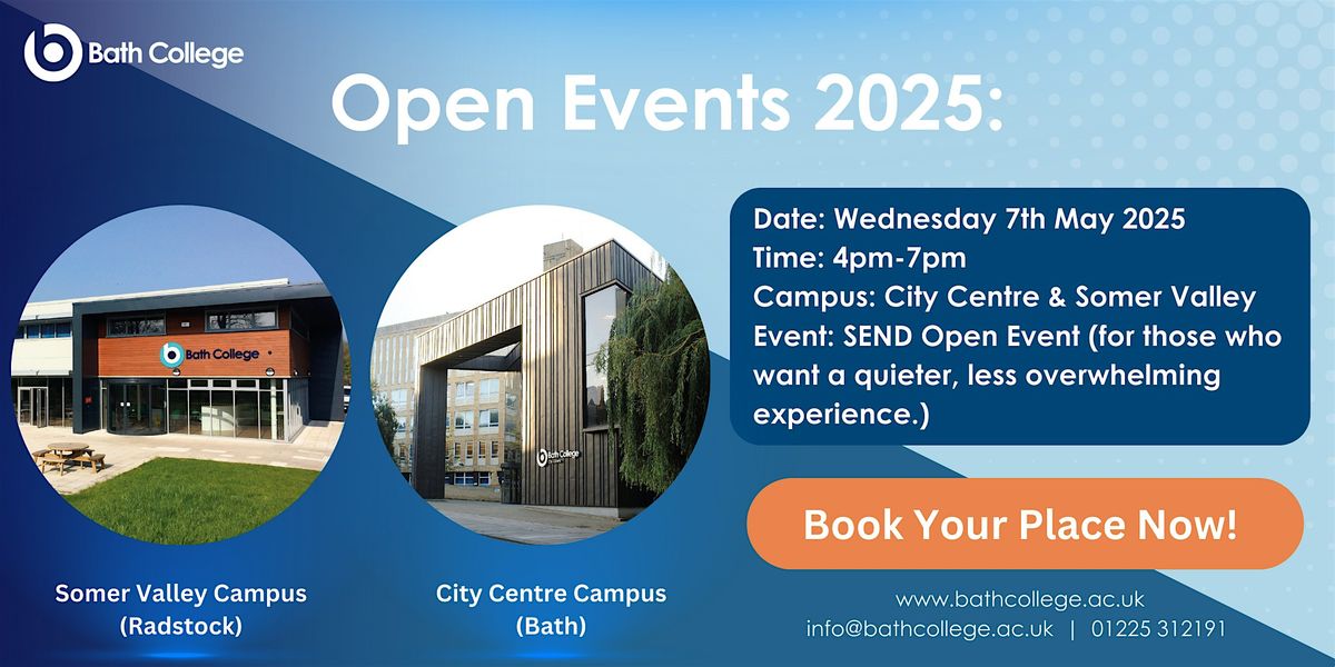 SEND Open Event - Somer Valley Campus