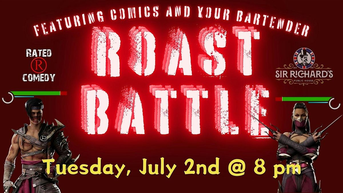 Roast Battle Comedy Show & Stand-Up  Open Mic Near Downtown Pensacola