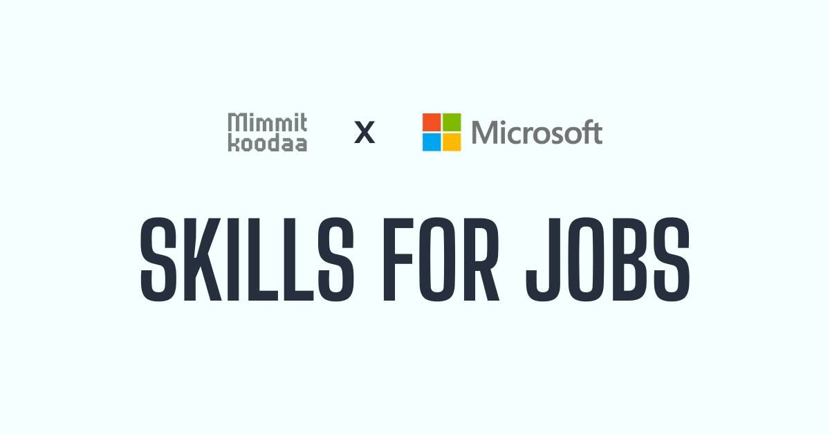 Mimmit koodaa x Skills for Jobs Launch 2025