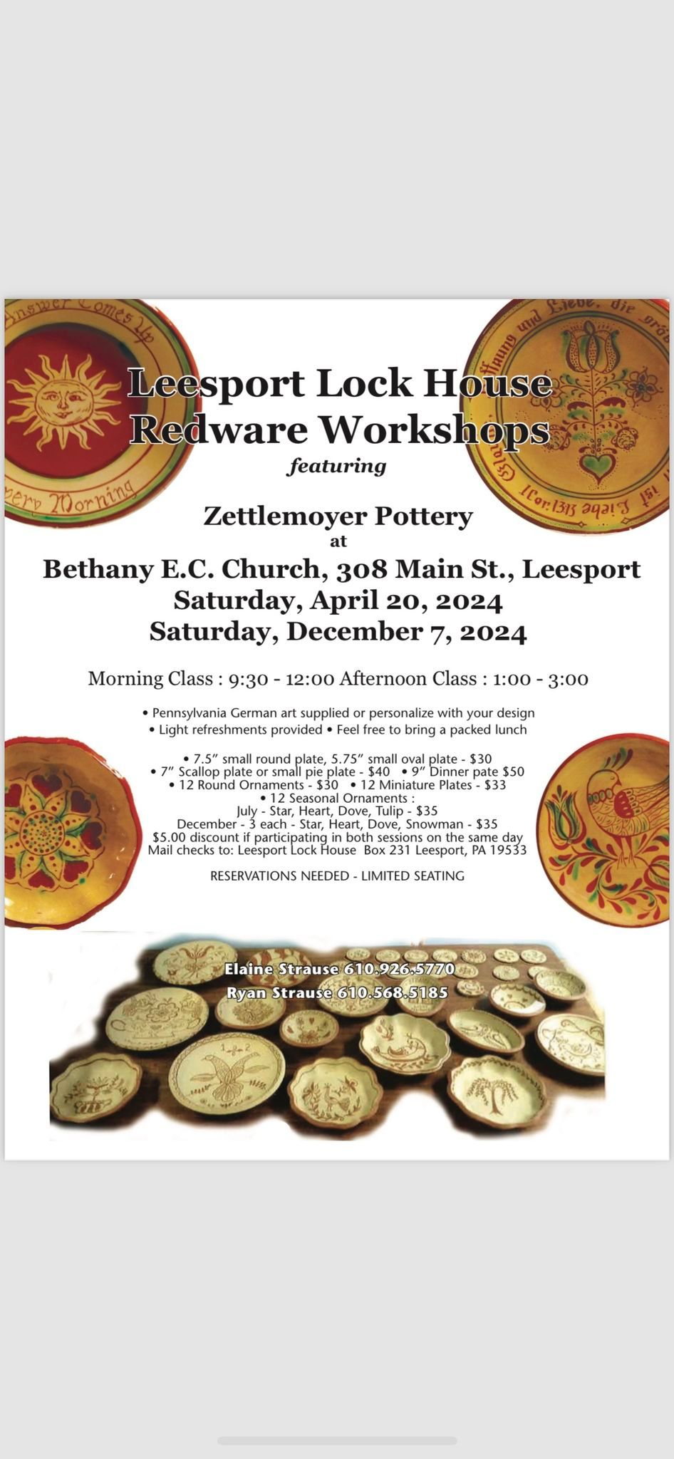 Winter Redware Workshop