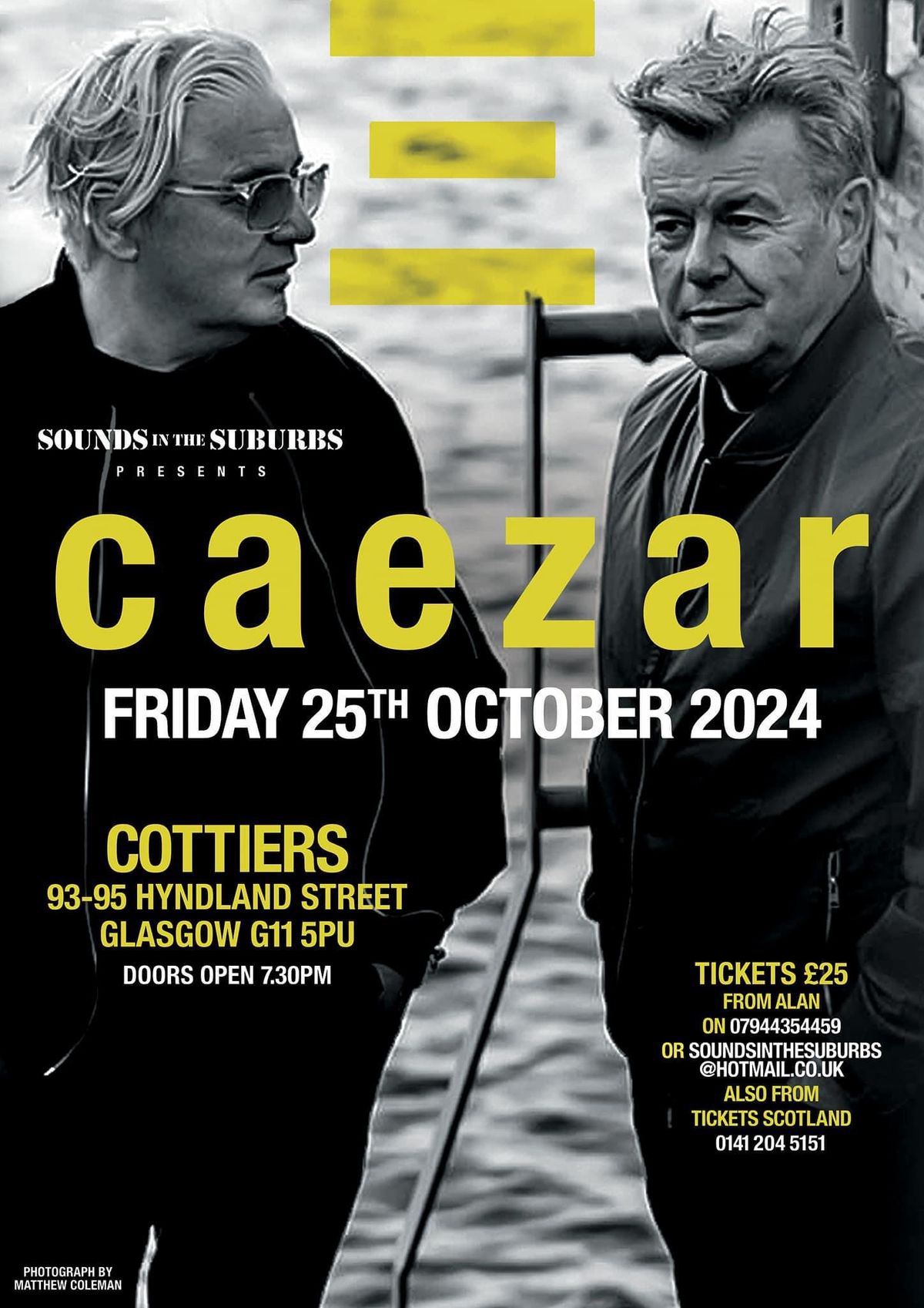 CAEZAR live in Glasgow