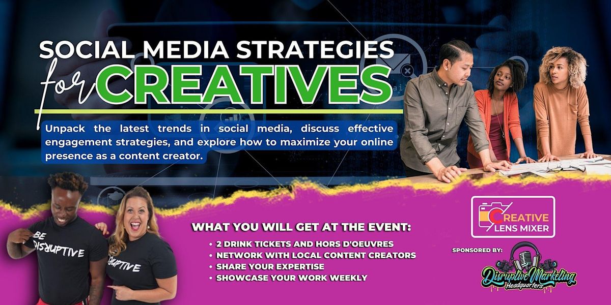 Social Media Strategies for Creatives