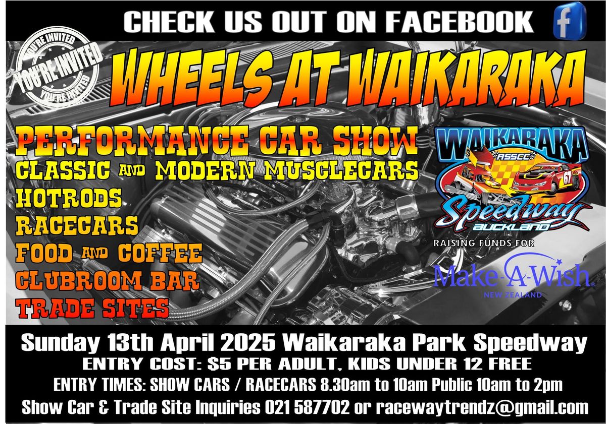 Wheels at Waikaraka Performance Car Show 