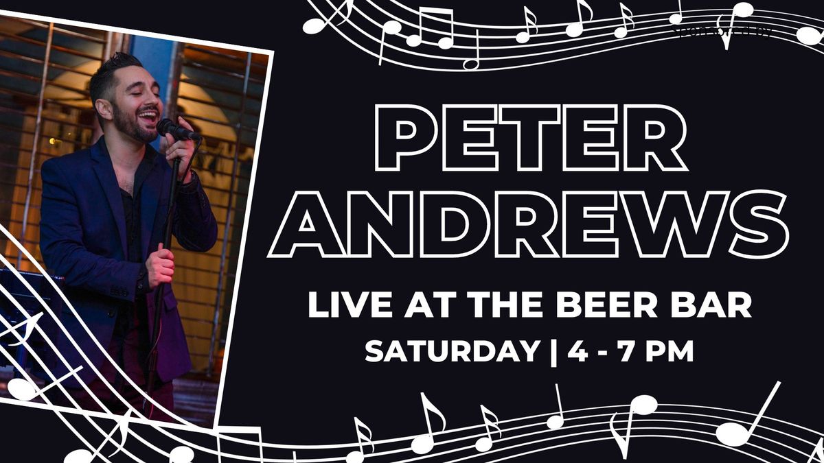 Peter Andrews at the Beer Bar