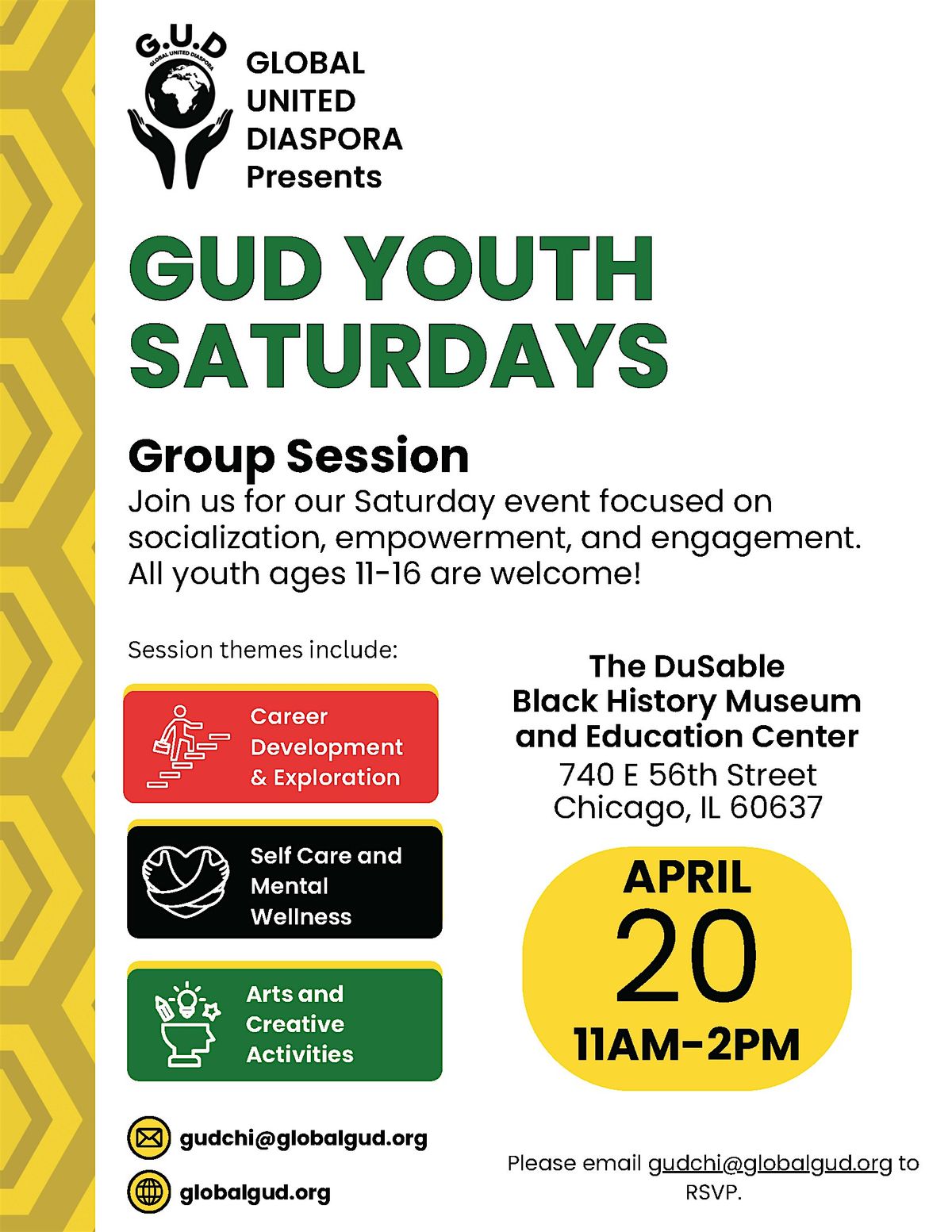 GUD Youth Saturday Sessions