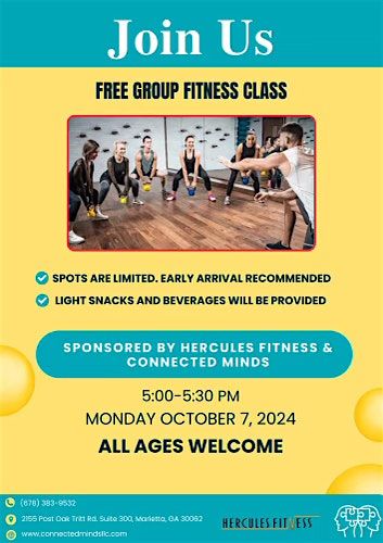 Free Group Fitness Class