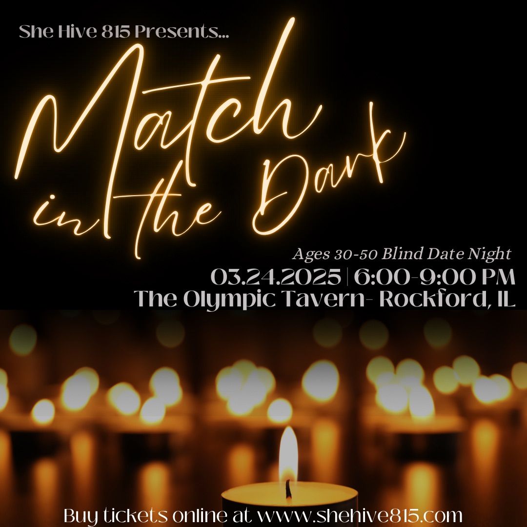 Match in the Dark- Blind Dating (Ages 30-50)