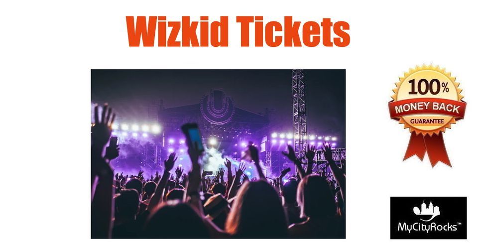 Wizkid Tickets Denver CO Fillmore Auditorium (aka Big Wiz - Starboy)