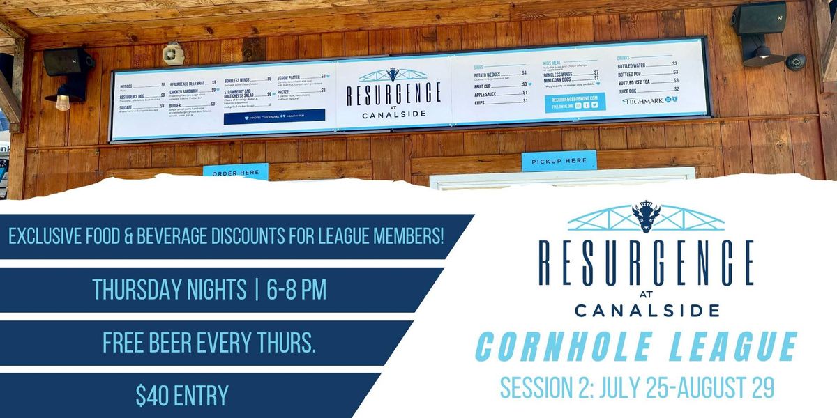 Resurgence at Canalside Cornhole League: Session 2