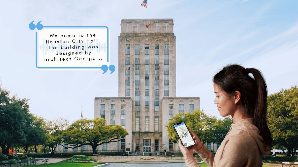 Sights of Downtown Houston: a Smartphone Audio Walking Tour